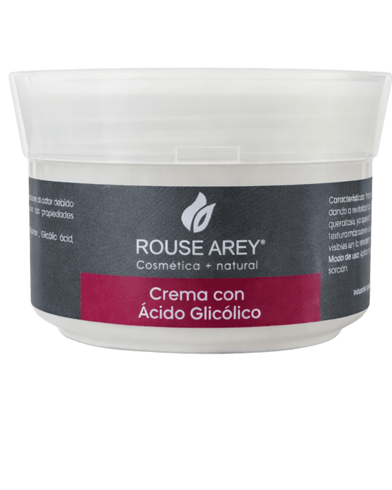 Crema con ácido glicólico
